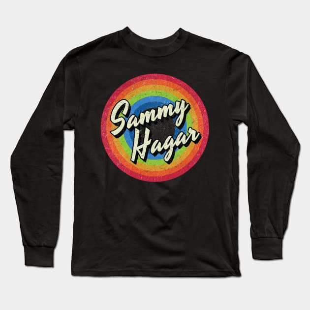 Vintage Style - Sammy Hagar Long Sleeve T-Shirt by henryshifter